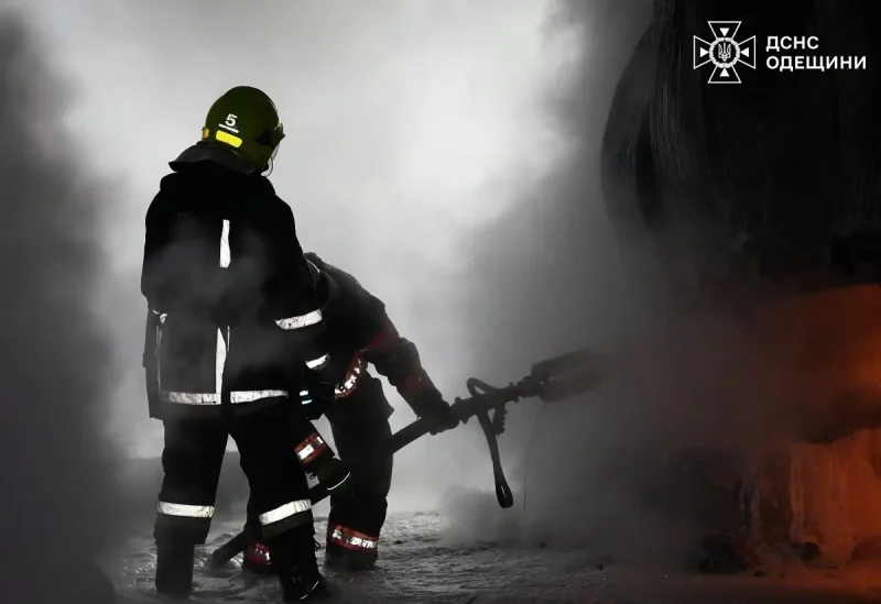 Спасатели работают на месте атаки