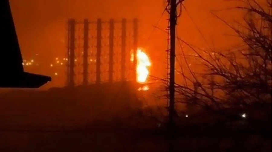 Удар по НПЗ в Туапсе