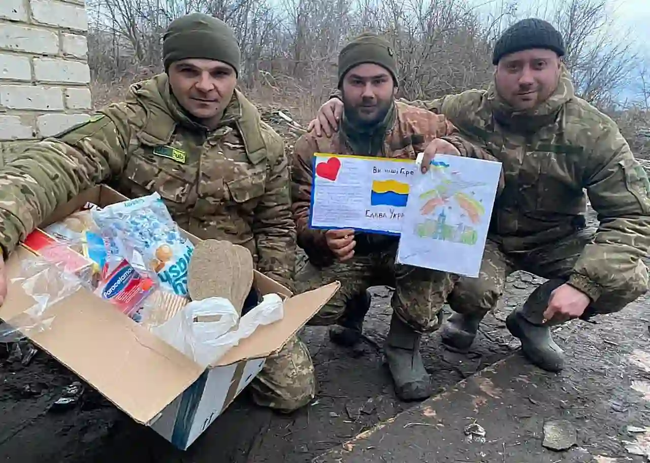 Сергій Березовський з побратимами