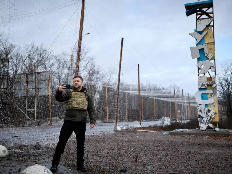 Зеленский в Купянске, 12 декабря 2025