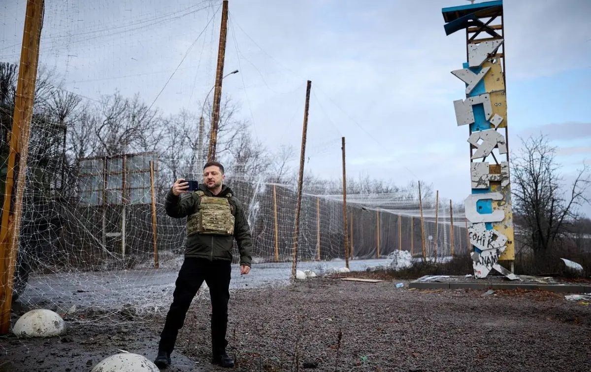 Зеленский в Купянске, 12 декабря 2025