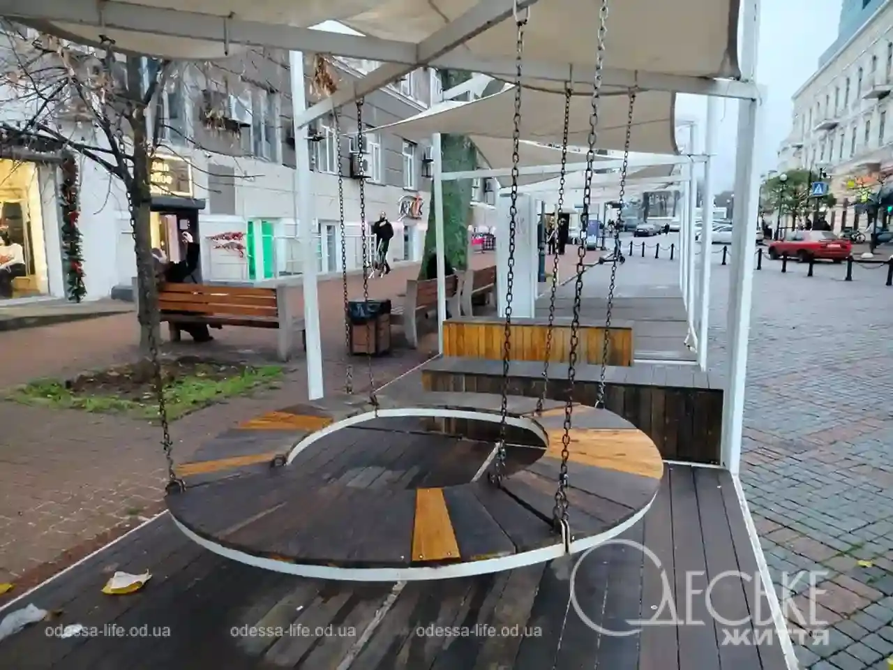 Зимове містечко на Грецькій