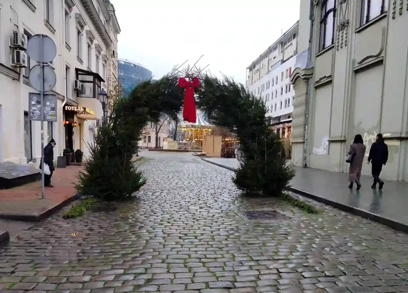 Зимове містечко на Грецькій