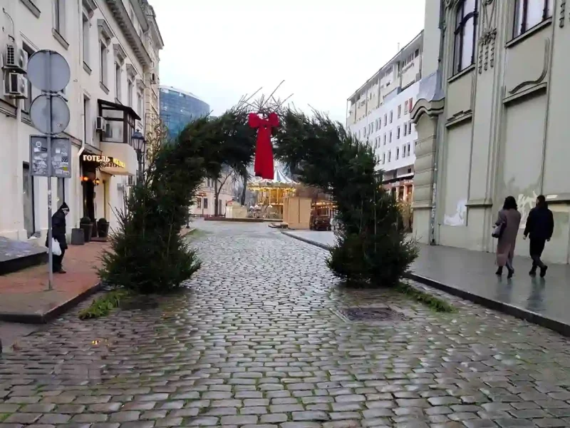 Зимове містечко на Грецькій