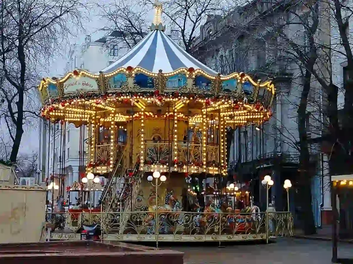 Зимове містечко на Грецькій