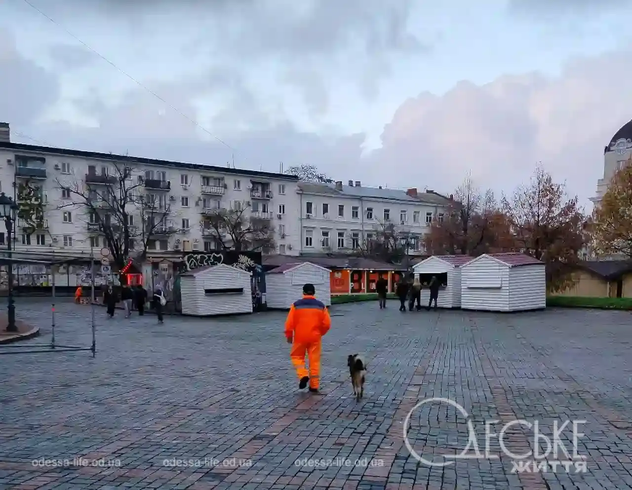 Зимове містечко на Грецькій