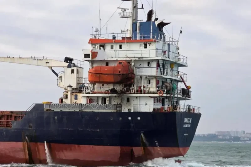 атака корабля Одеса