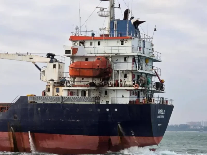 атака корабля Одеса