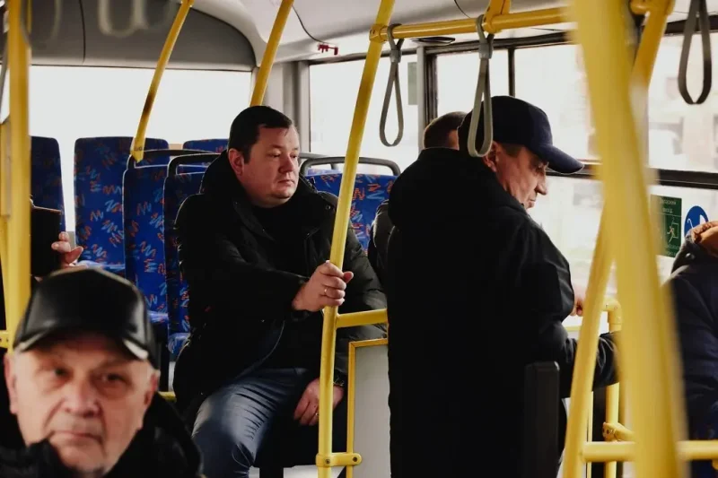 Обкатка автобусов в Одессе