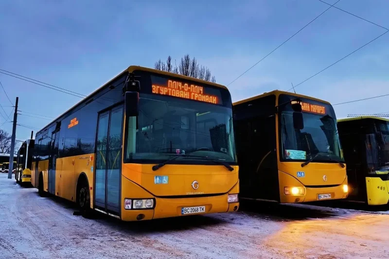 Социальные автобусы в Одессе
