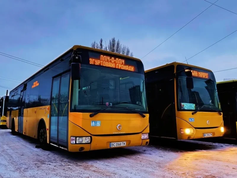 Социальные автобусы в Одессе