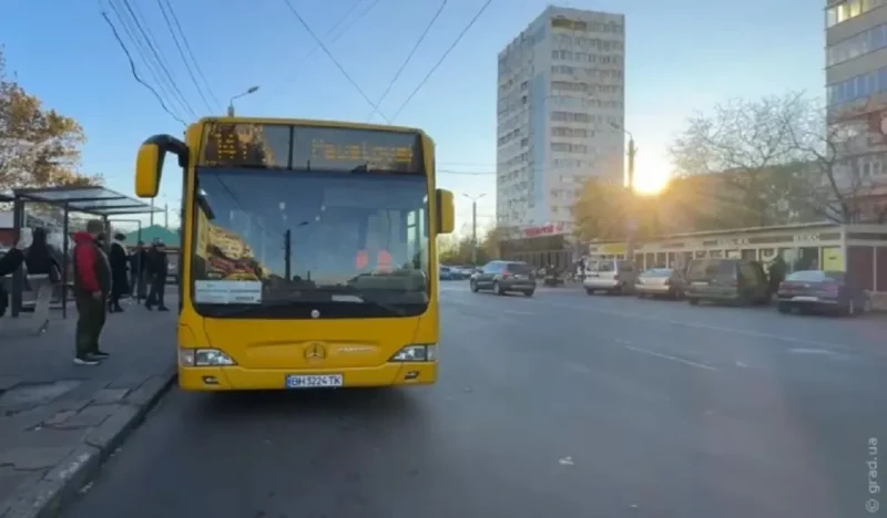 Одесский автобус на Таирова