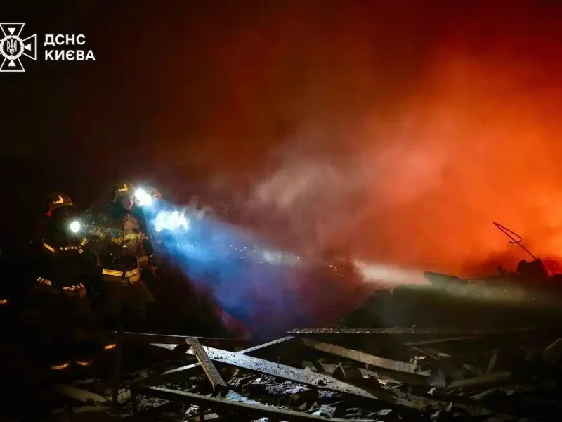 атака на Киев 9 января