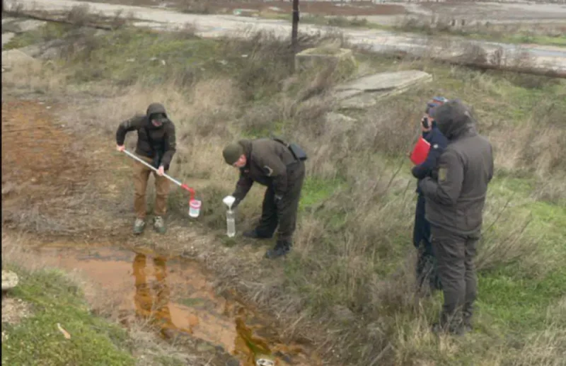 загрязнение Куяльника