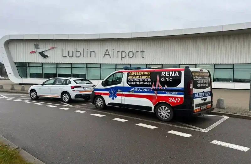 Автомобіль для перевезення хворих на великі відстані