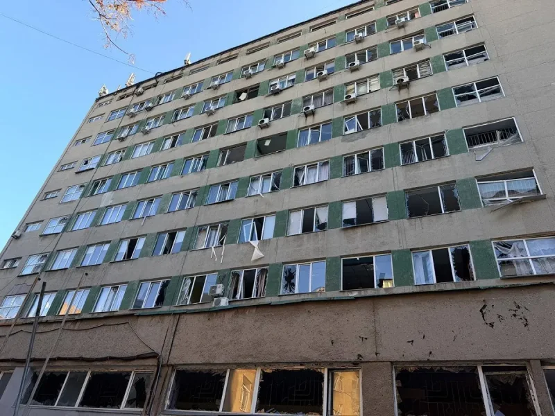 Унаслідок нічної дронової атаки серйозно постраждав Одеський професійний ліцей будівництва та архітектури