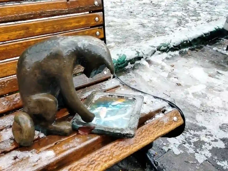 Ожеледь усюди: крижаний день на вулицях Одеси (фоторепортаж)