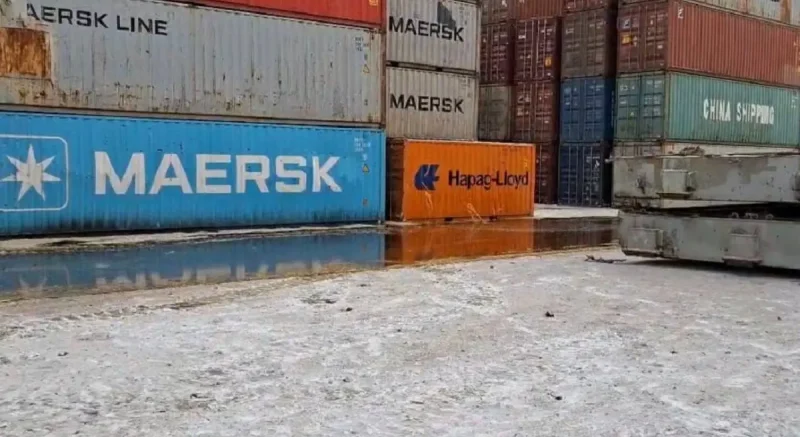 Удар по порту Черноморска 15 января 2026