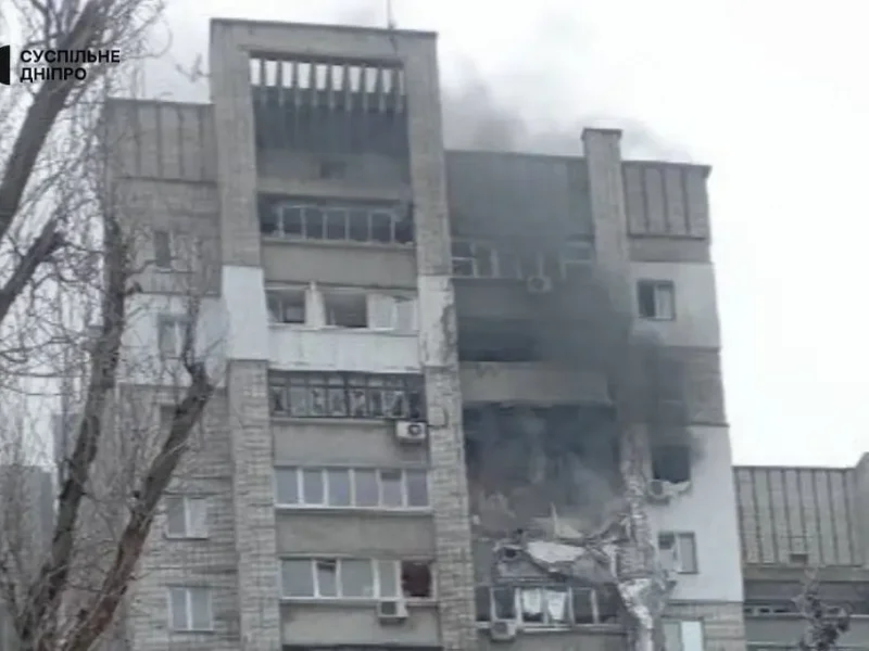 Удар по багатоповерхівці в Дніпрі, 22 січня 2026