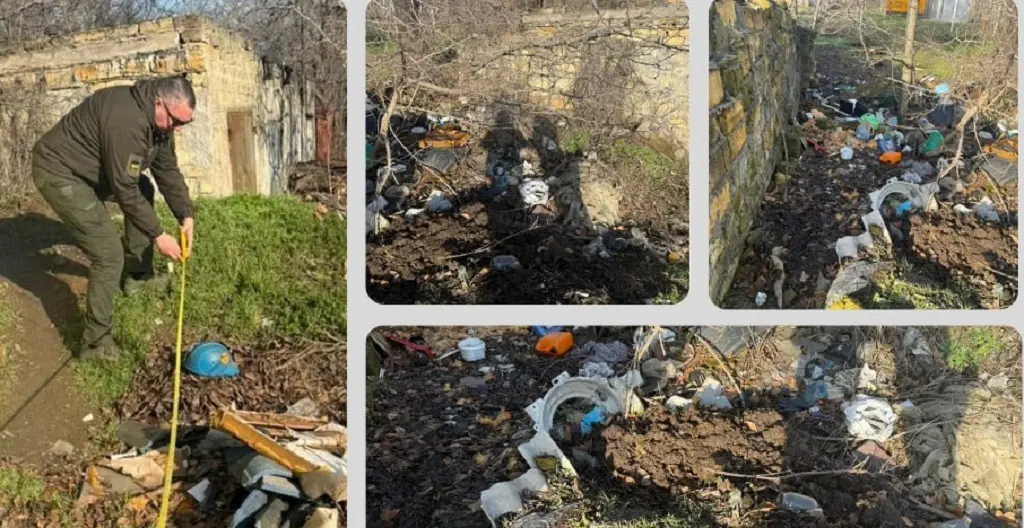 В Одесі на Пересипі виявили стихійне сміттєзвалище