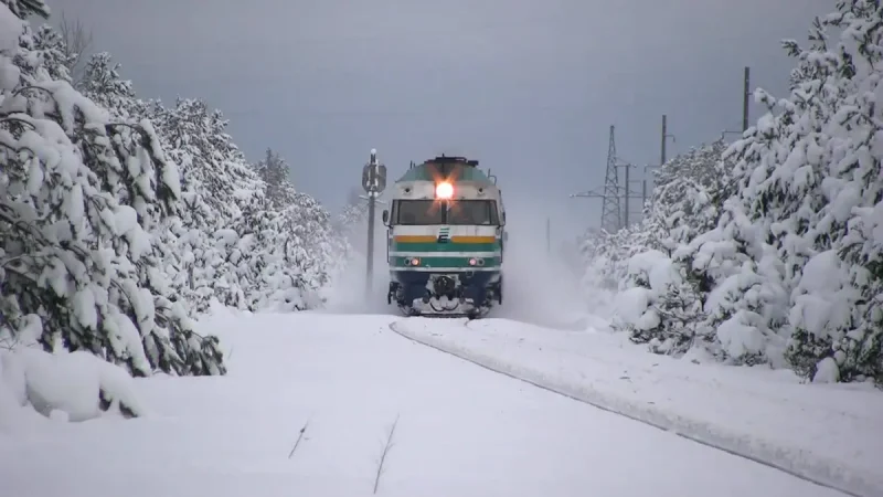 укрзалізниця зима