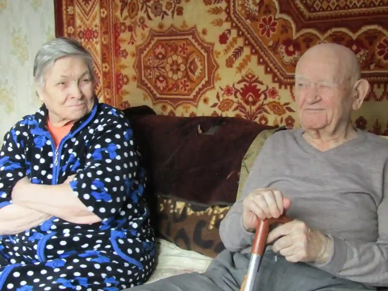 Василь Хомиженко із дружиною