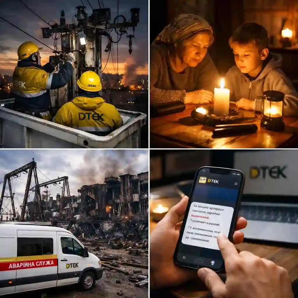 Отключение света