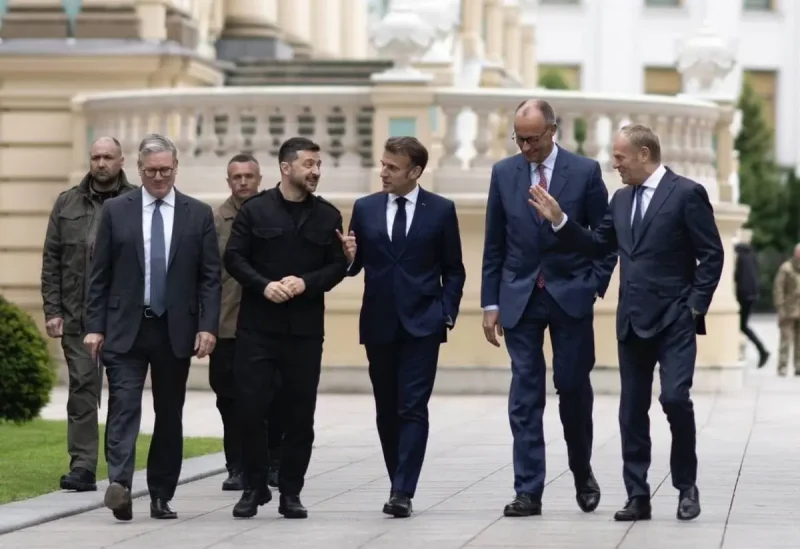 Зеленский и союзники