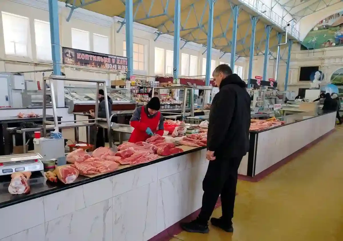 Новий ринок взимку