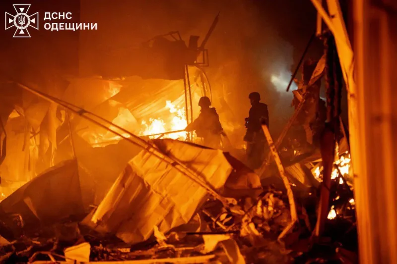 пожежа Одеса 12 лютого