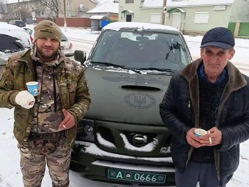 Сергій Золотовський з Олександром Сухомлиновим