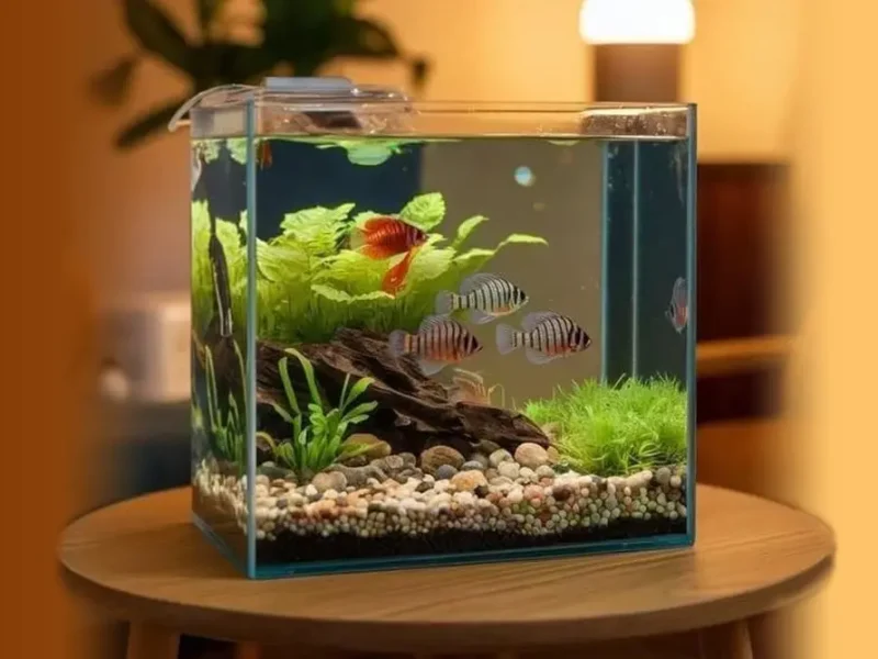 аквариум с рыбками