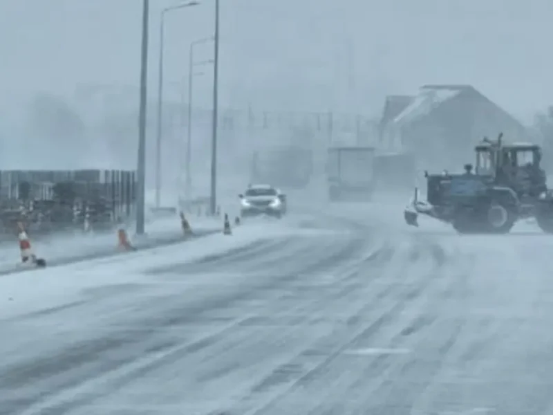 Одещину замітає снігом