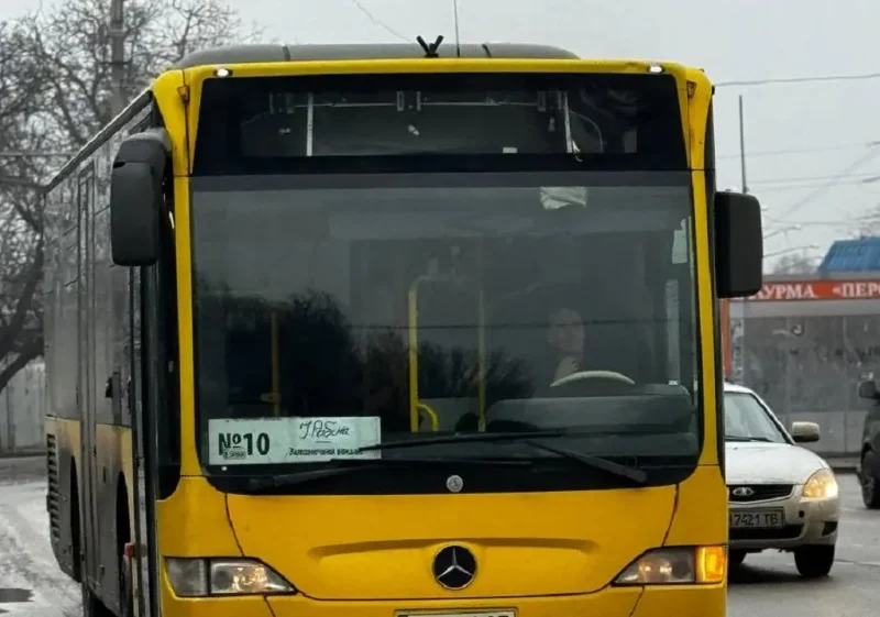 Социальный автобус в Одессе