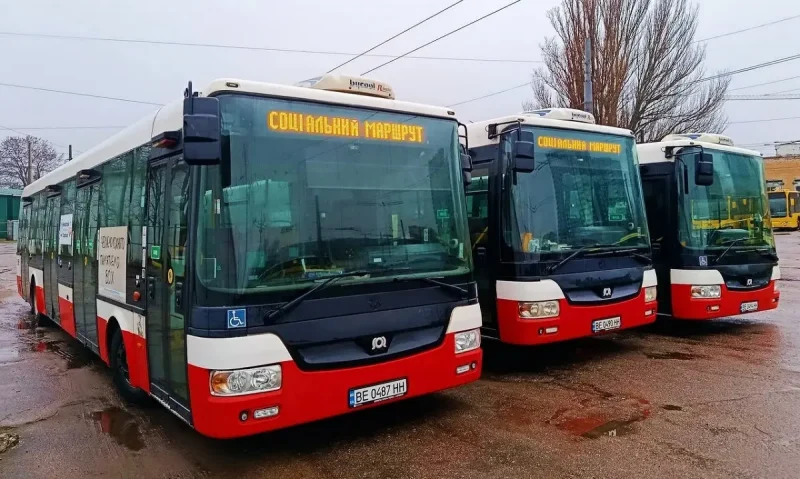 Безкоштовні автобуси в Одесі