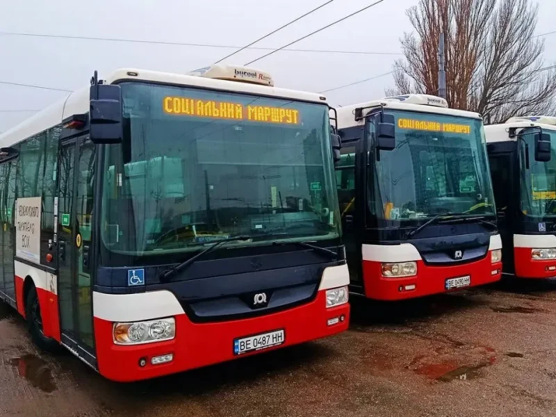 Безкоштовні автобуси в Одесі