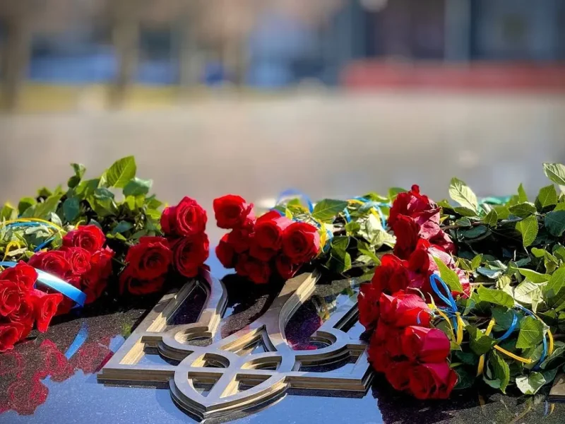 Возложение цветов в День добровольца в Одессе