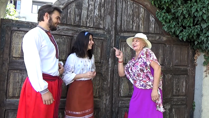 Акторка Дергачова в постанові