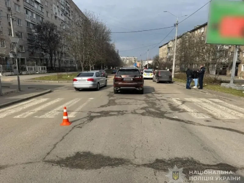 У Чорноморську Lexus на смерть збив пенсіонерку на пішохідному переході