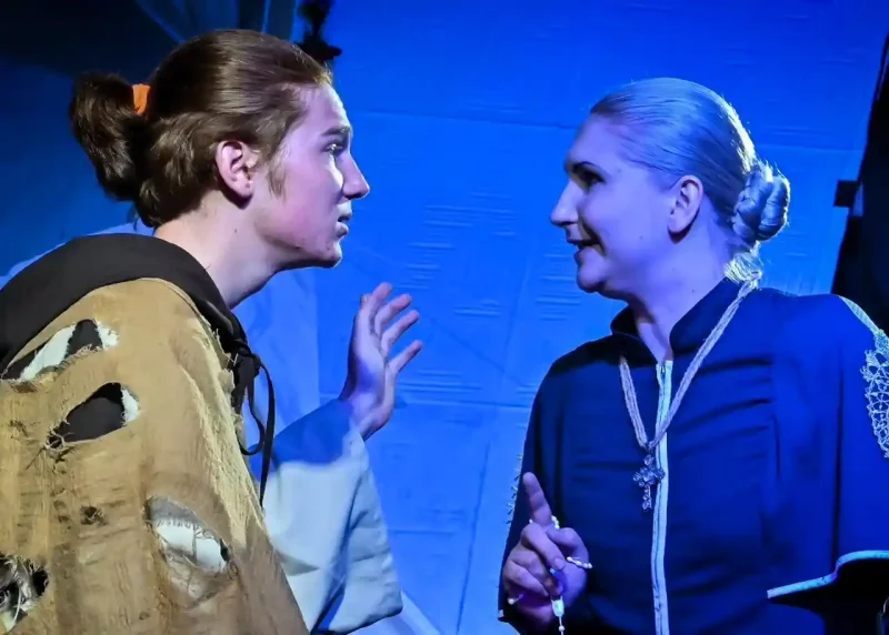 Фрагмент вистави творчої лабораторії Воля