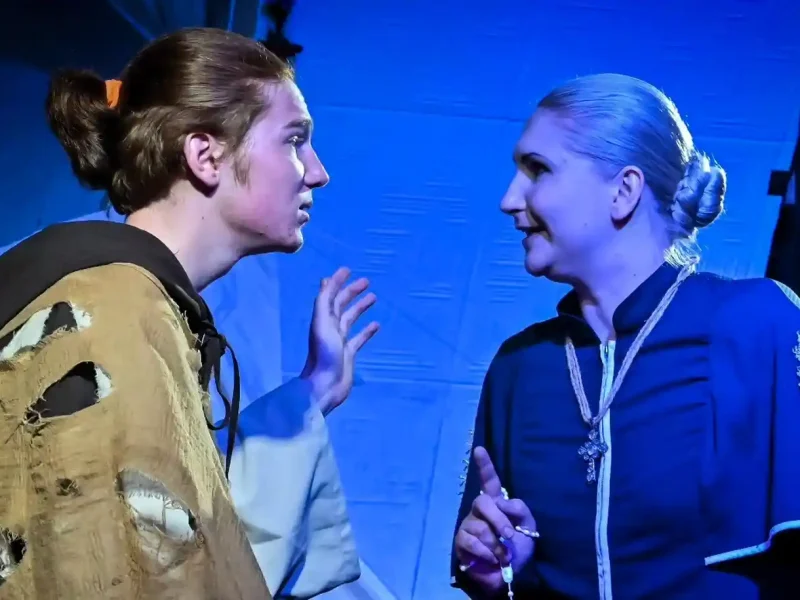 Фрагмент вистави творчої лабораторії Воля