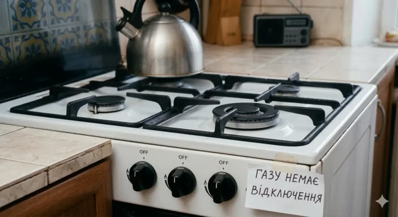 Отключение газа