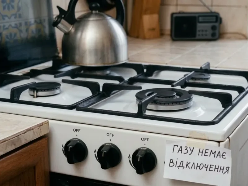 Отключение газа