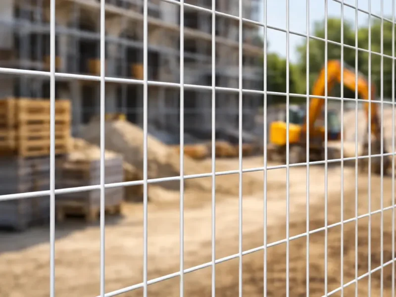 тимчасові огорожі для будівельного майданчика