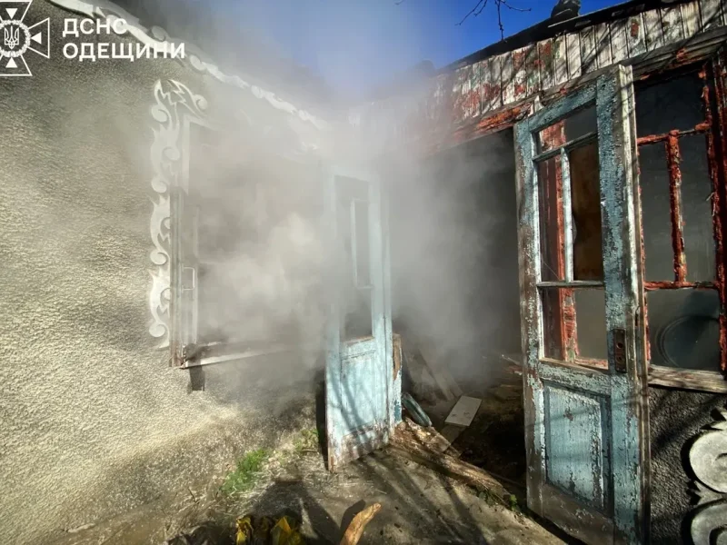 Трагедія під Одесою: під час пожежі в приватному будинку загинув чоловік