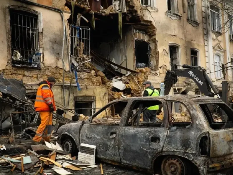 Последствия ночной атаки Одессы 19 марта 2026 года