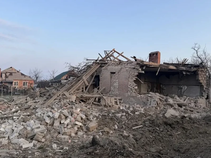 Последствия атаки на Славянск 31 марта 2026