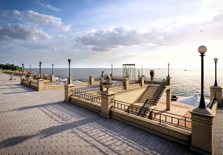 Візуалізація набережної в Одесі