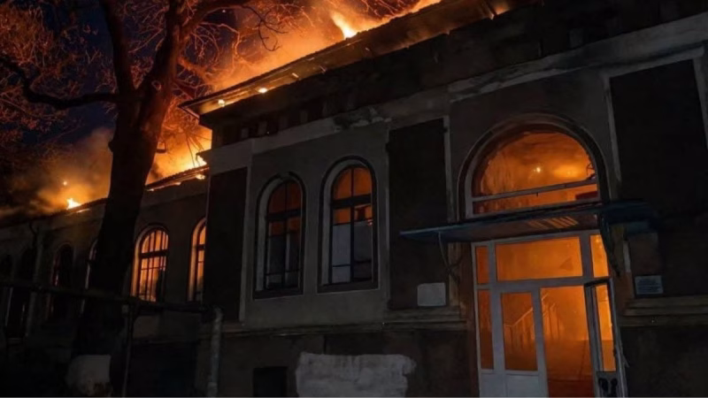 пожежа старої школи