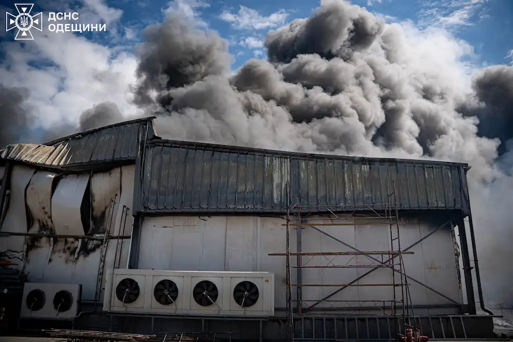 пожежа на Київському шосе